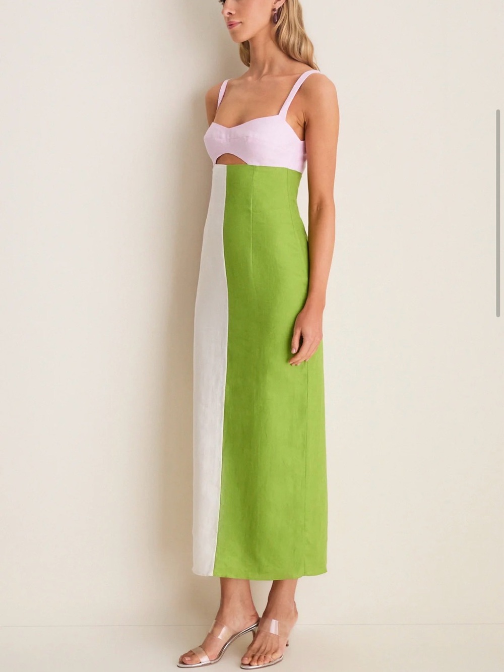 CALA DE LA CRUZ NWT Forest Nara Dress in size XS - Picture 3 of 8